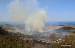 incendie dans la savane cap lahoussaye novembre 2022