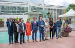 Le préfet Jérôme Filippini en visite au Port