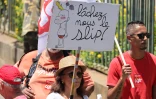 Manifestation contre la réforme des retraites à Saint-Denis