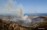 incendie dans la savane cap lahoussaye novembre 2022