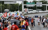 Mobilisation contre la réforme des retraites à Saint-Denis