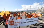 manifestation contre la réforme des retraites à Saint-Denis, réforme, manifestation, CFDT