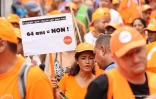 Manifestation contre la réforme des retraites