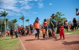 Le Port : une sortie au Parc Boisé pour le jardin d'enfants