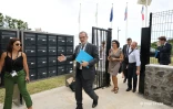 Jean-François Carenco en visite au Kub, à Saint-Denis