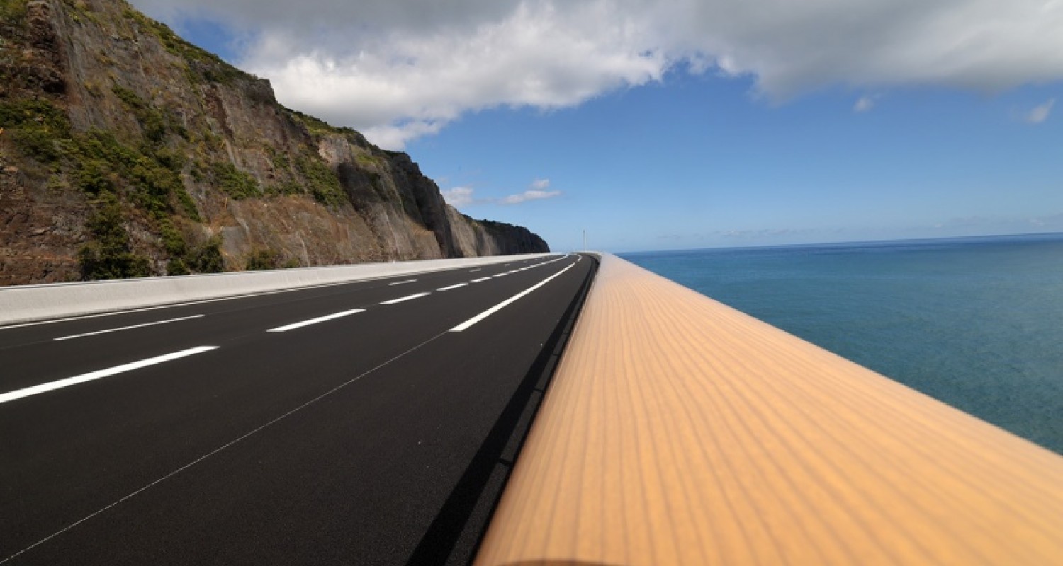 La Réunion : ouverture partielle de la nouvelle route du littoral