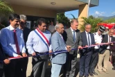 Inauguration de la caserne des pompiers de Saint-André