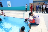 inauguration de la piscine de sainte suzanne 