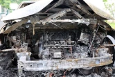 Faits divers voitures brulées 