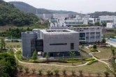 Le laboratoire P4 de l'Institut de virologie de Wuhan, le 17 avril 2020 en Chine