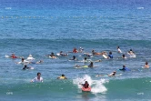 1ère compétition de surf aux Roches Noires 