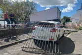 Saint-Denis : un camion s'encastre dans un mur et un autre véhicule au Moufia