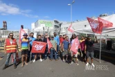 grève EDF au Port