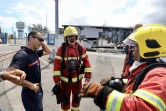 INCENDIE AU PORT OUEST