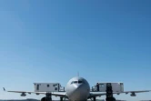Atterrissage de l'A330 Phénix à Bale-Mulhouse. Sa mission, transférer des malades du Covid-19 du Grand Est vers des hôpitaux allemands