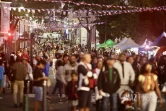 Saint-Denis, la performance des artistes avant le feu d'artifice