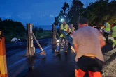 Saint-Joseph : installation de barrières anti-crues