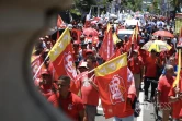 Saint-Denis - Manifestation contre la vie chère et le gouvernement