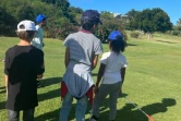 Des sessions de golf pour les marmay de Bellemène et de Bras canot ce matin 