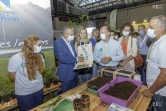Cyrille Melchior visite le Salon de l'écologie et du développement durable