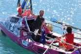 84 jours en mer : le couple Sophie Bernier-Fanch Landron achève son périple à la rame