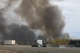 Saint-Paul : incendies en séries à proximité de la quatre voies, la dépendance d'une maison partie en fumée