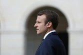 Emmanuel Macron aux Invalides en septembre 2017