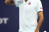 Le Suisse Roger Federer face au Moldave Radu Albot au tournoi de Miami, le 23 mars 2019