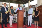 Inauguration de la médiathèque Michel Adélaide