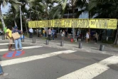 manifestation devant kelonia juin 2022
