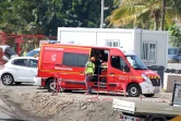 accident entrée nord de la route du littoral 