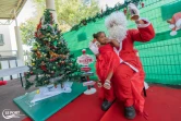 Le Port : le père Noël a rendu visite aux enfants