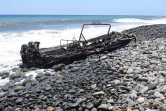 Saint-André : un bateau calciné échoué sur le littoral de Bois-Rouge [?]