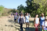 Les opposants à la ZAC de la Savane des Tamarins manifestent pour l'arrêt du chanter [?]