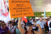 Grève au Conseil départemental