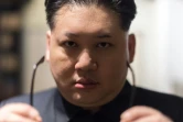 Howard X, sosie de Kim Jong Un à Hong Kong, le 7 juin 2018