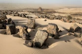 Les ruines néolithiques de Aratane dans le désert mauritanien, le 27 janvier 2020