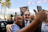 arrivée jean castex gillot campagne présidentielle 2022 emmanuel macron
