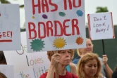 Une manifestation en Floride de défenseurs des migrants le 12 juillet