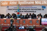 Le président de la commission électorale congolais annonce les résultats de la présidentielle en RD Congo à Kinshasa le 10 janvier 2019