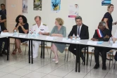 Visite de la ministre à la MIO de Saint-Paul