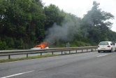 Voiture en feu