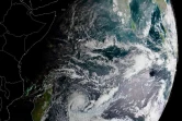La forte tempête tropicale Berguitta