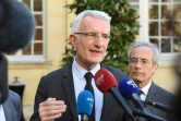 Le patron de la SNCF Guillaume Pepy à l'Hôtel Matignon à Paris, le 7 mai 2018