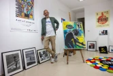 Saint-Denis : des artistes investissent un immeuble de la cité Camélias