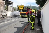 Saint-Denis : une moto prend feu dans la rue de Paris [?]