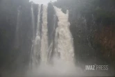 Fortes pluies à la Cascade Niagara (Sainte-Suzanne)