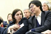 Emmanuelle Cosse et Jean-Vincent Placé le 26 mars 206 à Paris