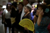 Public du club "Sociales Romo", où se rejoignent les amateurs de "danzon", à Mexico, le 10 septembre 2017