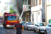 Incendie centre-ville Saint-Denis
